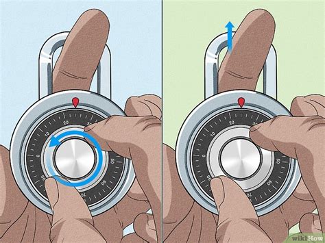 How to Open and Reset a 3 Digit Combination Lock 